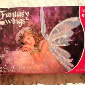 Light-Up Fairy Wings for Kids - Pink